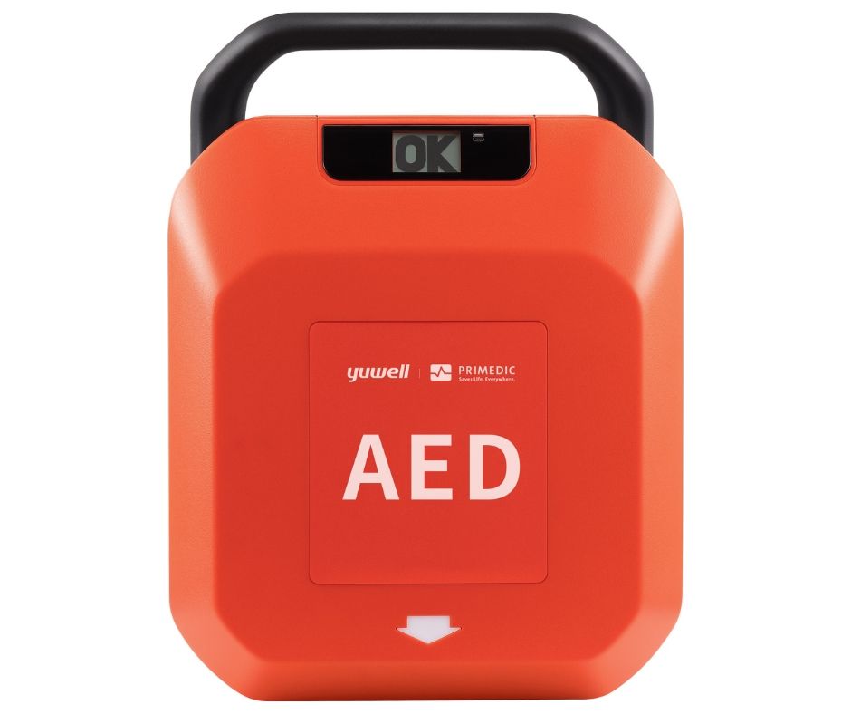 Primedic HeartSave Y Semi- Automatic Defibrillator is made in Germany and is right now a leading market product.