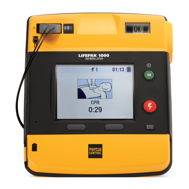 LIFEPAK 1000 AED with Graphical Display