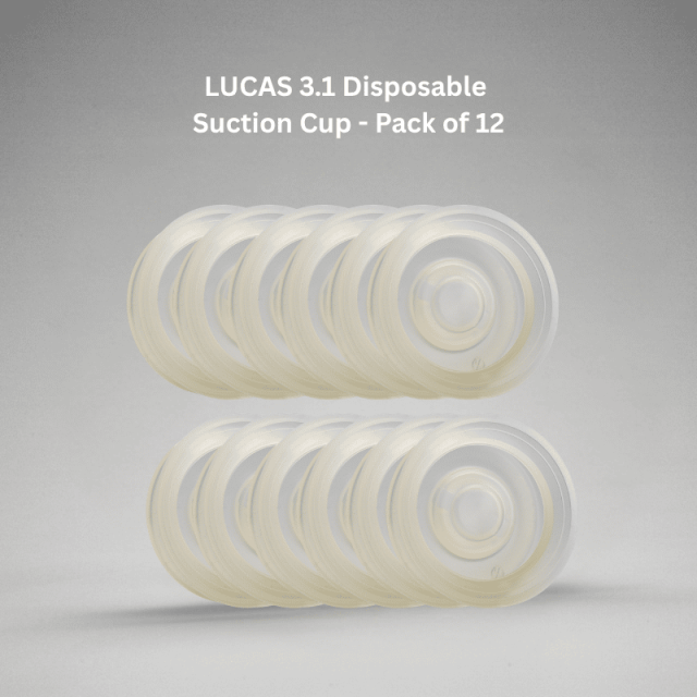 LUCAS 3.1 Chest Compression System Disposable Suction Cup – 12 Pack