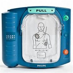 Philips Healthcare Heartstart HS1 Defibrillator with slim carry case 
