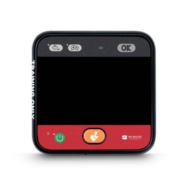 Primedic HeartSave myPAD Training Unit with LCD display - front view