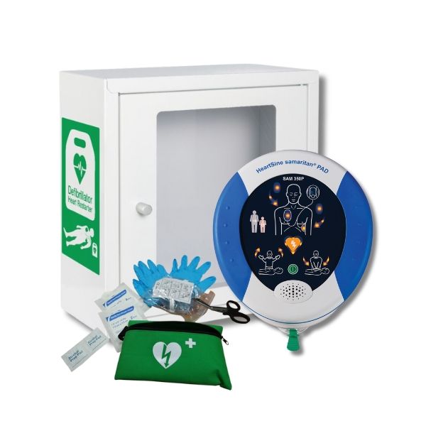 Complete HeartSine 500P Indoor AED Package
