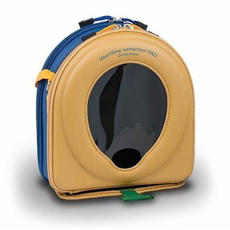 Heartsine Samaritan Public Access Defibrillator Hard Shell Carry Case for 350p, 360p and 500p defibrillator models.
