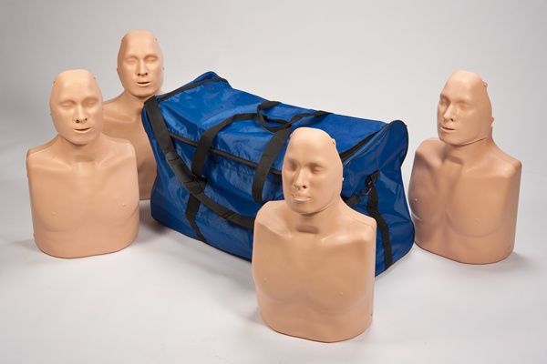 Practi-man - Standard Adult Manikins - x4 with Carry Bag