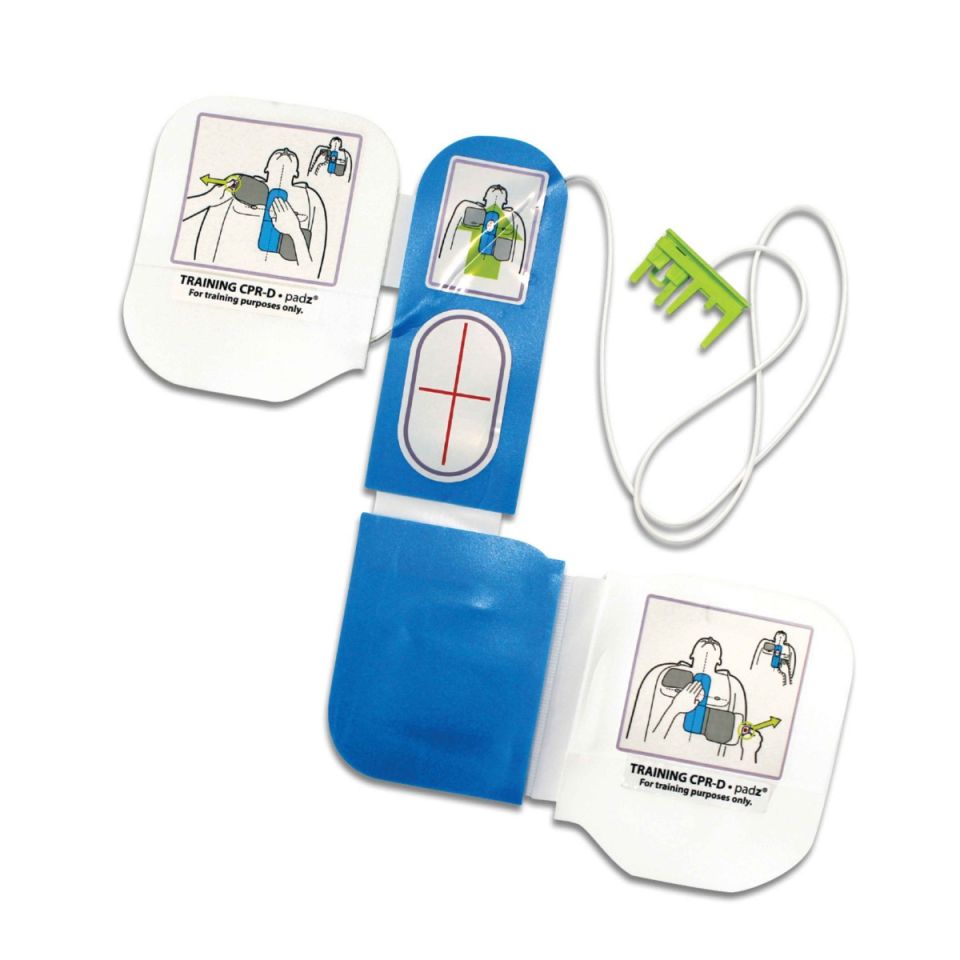 ZOLL CPR-D Training Padz reusable training electrode 8900-0804-01